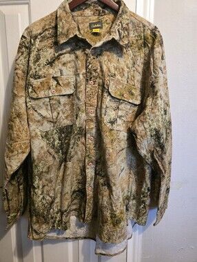 Cabela's Realtree-Inspired Camouflage Button-Up Shirt